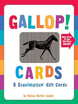Cards Gallop! Cards (Scanimation) Book