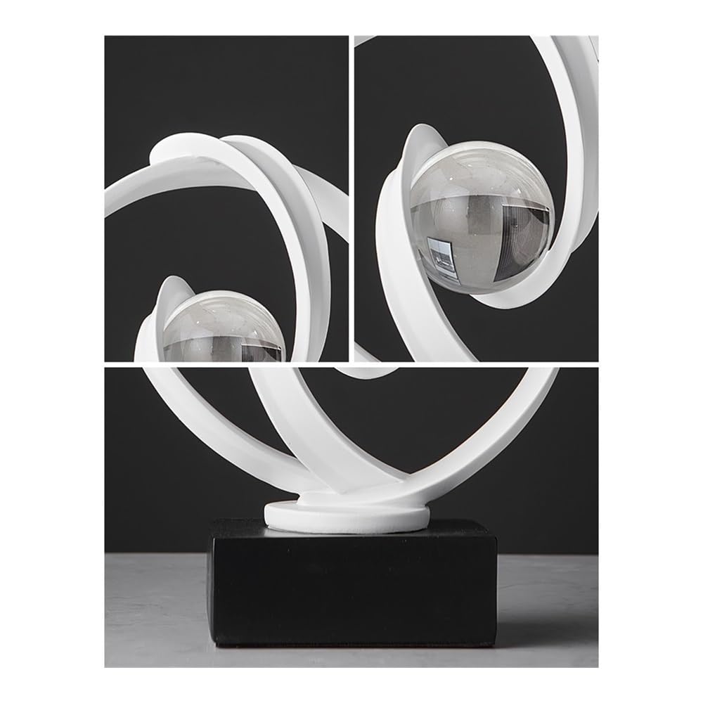 Wohndeko Moderne Harzstatuen als Dekoration for Wohnzimmer, Schlafzimmer und Büro