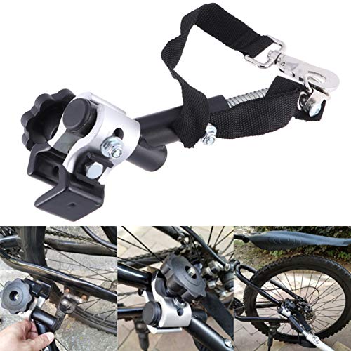 VOSAREA Universal Bike Anhänger Hitch Quick Release Bike Trailer Koppler Adapter Befestigung Stahl Linker Anschluss für Kinder Kind Pet Cargo Bike Anhänger