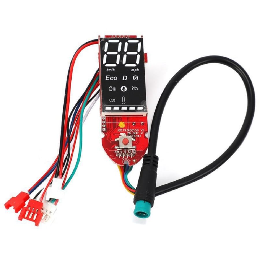 ScooterzubehöR EIN Set Controller Kit Elektroroller Bluetooth Dashboard 36V Set E Scooter Controller(Controller Set)