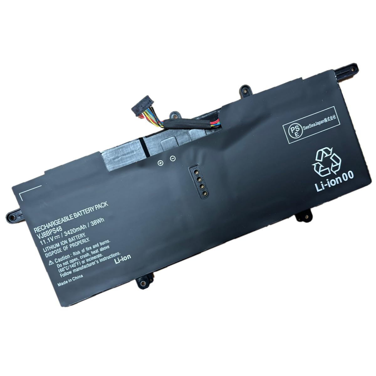 Amazon.co.jp: VJ8BPS48 互換 バッテリー 適合 vjs111d12n 互換用の