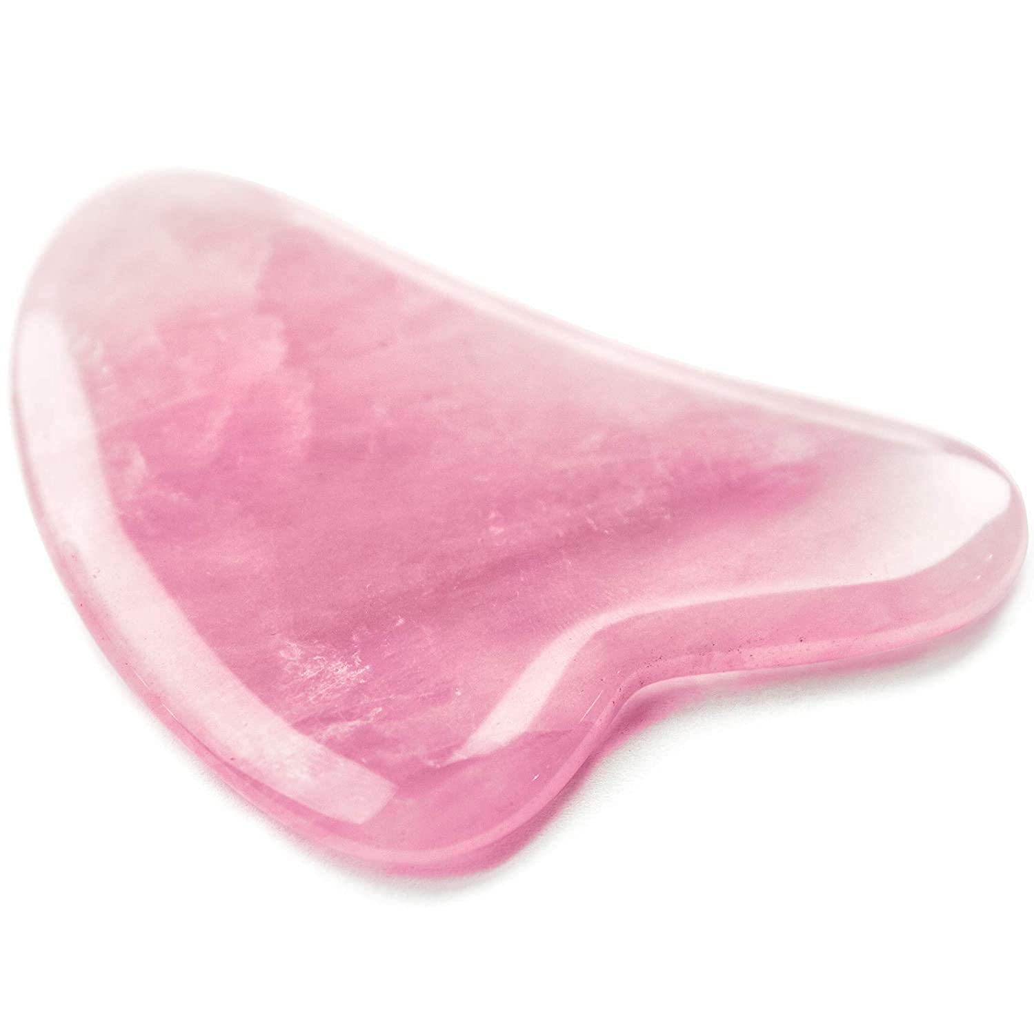 ACUWORLD Rose Quartz Gua Sha Stone Healing Tool for Meditation, Yoga, Reflexology (Quartz) (B0D1YLNV37) Amazon Price History, Amazon Price Tracker