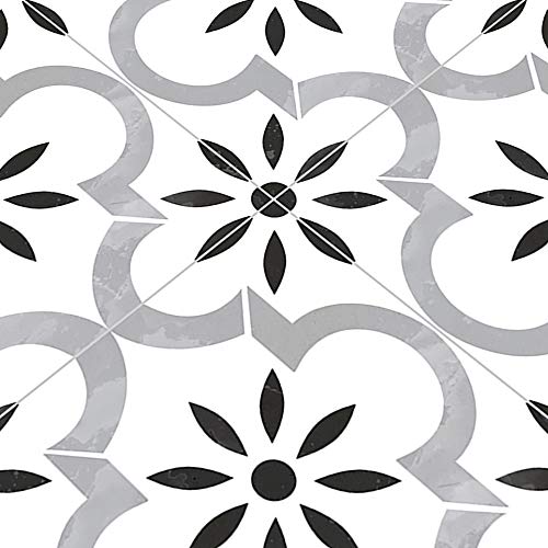 Msi AMZ-PT-00100 Azila 8 Inch X 8 Inch Encaustic Matte Porcelain Wall Tile For Bathroom, Floor Tile thumb #3