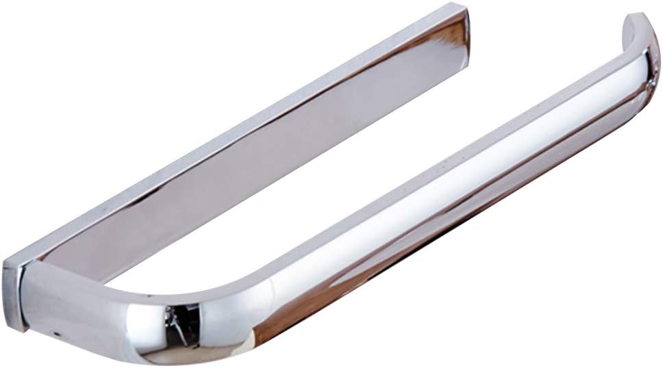 Aothpher 30cm Wall Mounted Brass Bathroom Towel Bars,Polished Chrome Finished Lavatory Towel Rack