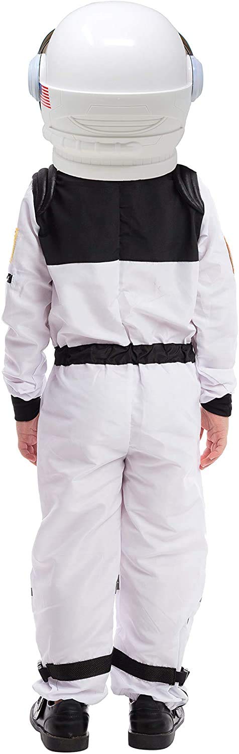 Spooktacular Creations Astronautenkostüm: Raumanzug mit beweglichem Astronautenhelm, perfekt für Kleinkinder, Mädchen, Junge Halloween, Cosplay, Mottoparty