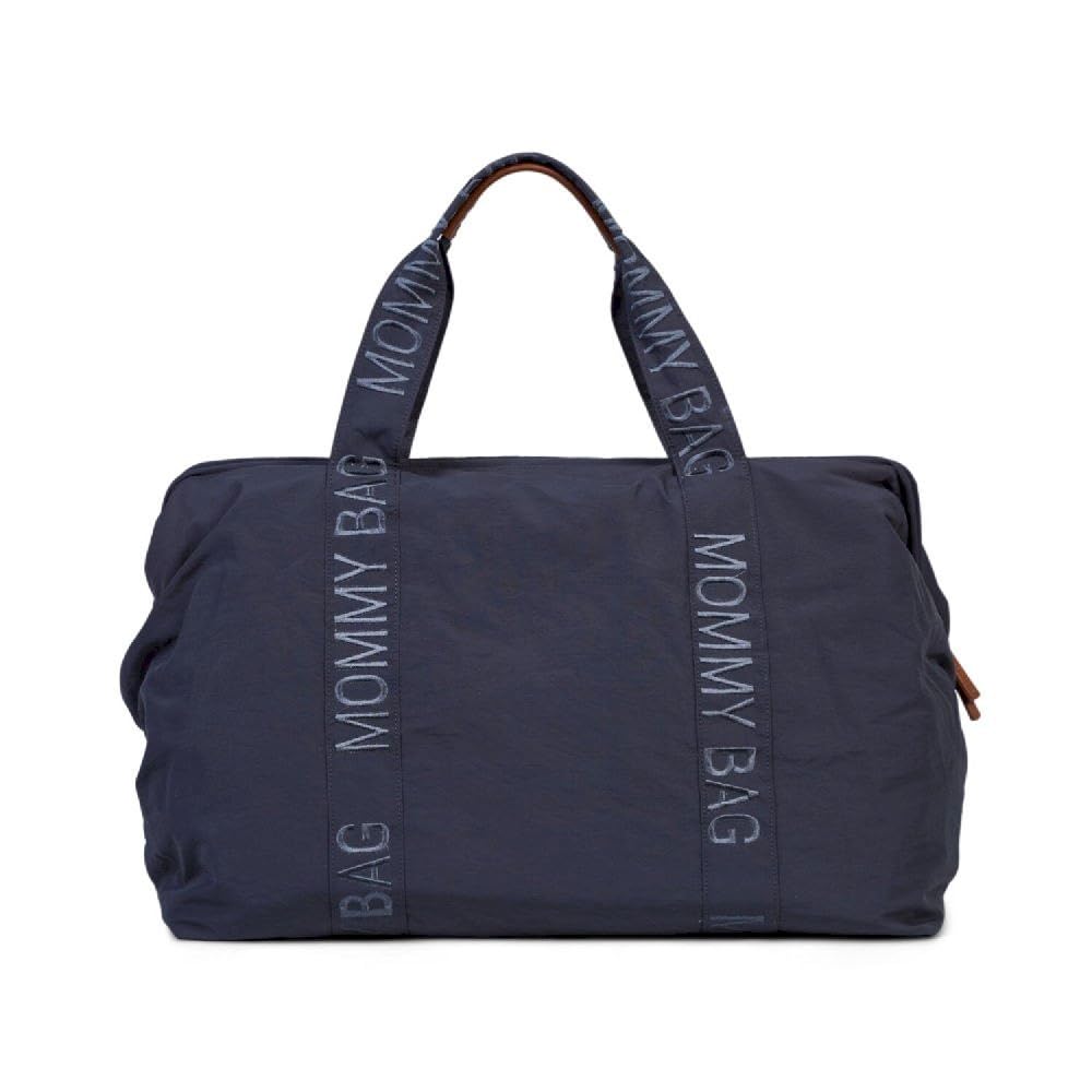 CHILDHOME, Mommy Bag, Wickeltasche, Mutterschaft, Reisetasche, Großes Fassungsvermögen-Wickelunterlage, Verstellbarer Schulterriemen, Unterteilung, Isoliertasche, Kofferdurchführung, Urban Anthrazit