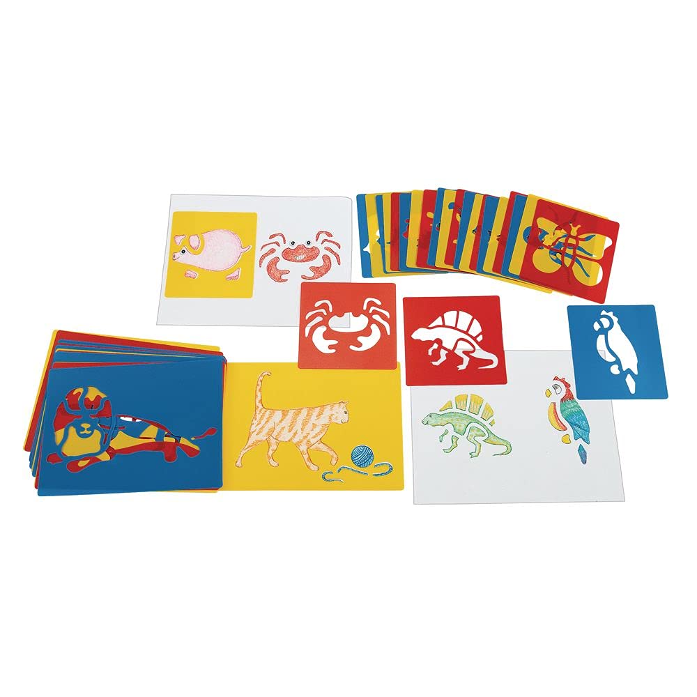 Washable Plastic Stencils Mega Set