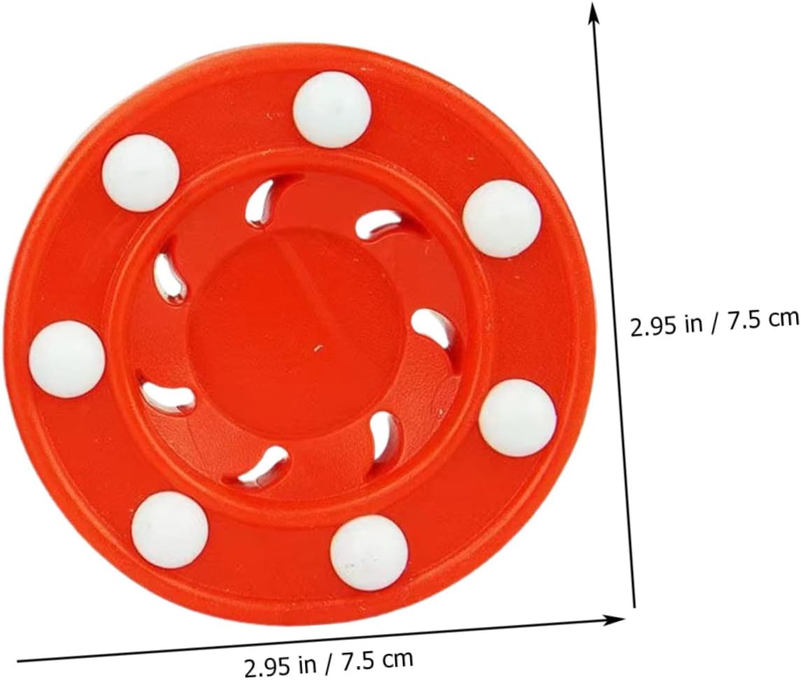 4pcs Ice Hockey for Practicing Plastic for Use for Training and Competitions Includes for Teams and