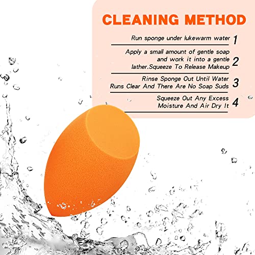 Large Beauty Blender-11Cm Extra Large Make Up Beauty Sponges Blender Xl,Oversized Beauty Blenders Bonus -1 Sponge Holders For Dry & Wet Use ,Jumbo For Face,Body ,Blush Cream,Foundation,Powder #TOP6