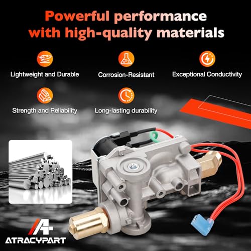 Image of GC6AA-10E 92078 RV Gas Water Heater Control Valve - Compatible with Atwood 6 Gal Water Heaters G6A-8E GC6AA-9E GC6AA-8E GCH6A-10E GCH6A-9E- RV Solenoid Valve for OEM #93844, 93870, 93321,92089