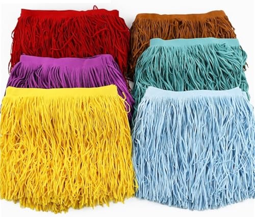 Flecos de ante que no se deshilachan para reparar bajos de vestidos y prendas dañadas 4