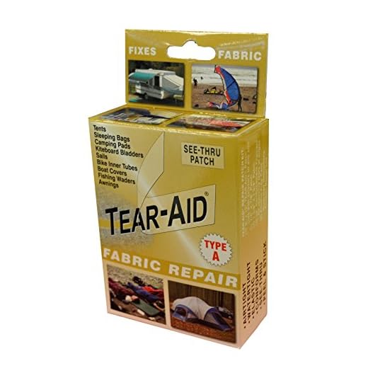 Tear-Aid Fabric Repair Kit, Gold Box Type A, Single