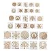 KERDEJAR 30 Pc 7 Chakra cuivre énergie Tour Orgonite Autocollant Fleur Vie Arbre Pyramide époxy résine remplissages matériel Fabrication de Bijoux