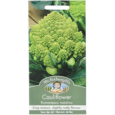Mr Fothergill's Cauliflower Romanesco Seeds Cover