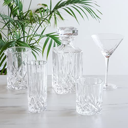 Viski Admiral Whiskey Decanter with Stopper, Elegant Liquor Decanter for Bourbon, Scotch, Spirits, Wedding Gifts, Man Cave Essentials, Home Bar Accessories, 30 oz (887 ml) - Image 5