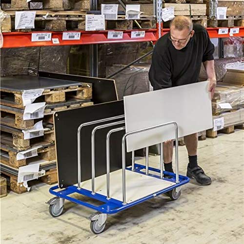 Plattenwagen Bügelwagen 1.000 x 700 x 690 mm - mit 5 herausnehmbaren Bügeln