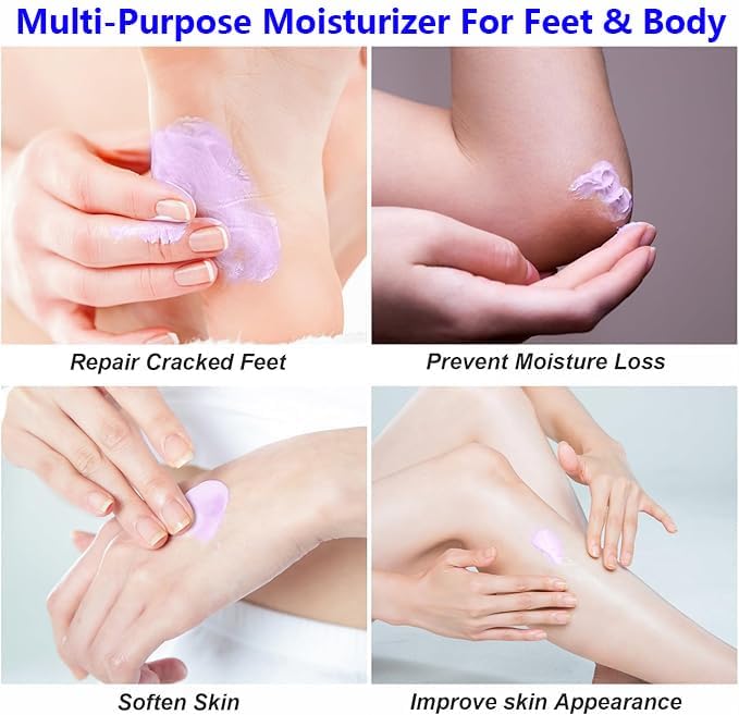 Urea Cream 40 Percent Foot Cream, Cracked Heel Repair & Callus Remover for Dry Hard Skin, Deep Moisturizing Foot Moisturiser - Image 4