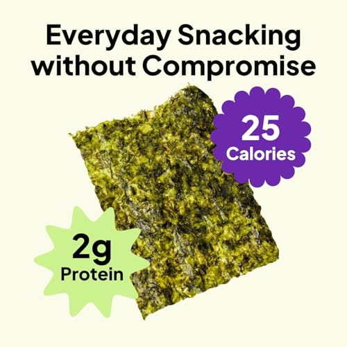Korean Food Mixed Roasted Seaweed Snack Set 12 Count Vegan Gluten Free - image 4