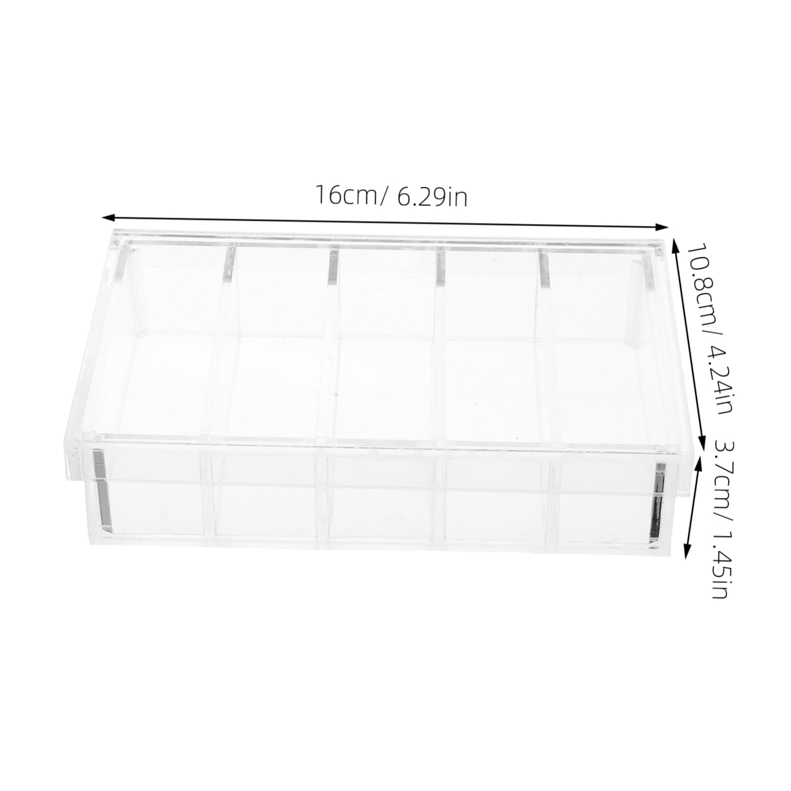 FUNOMOCYA Sturdy Acrylic Petri Dish for Chemistry Lab and Reptile Supply Incubation