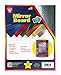 Hygloss Products, Inc Silver Mirror Sheets-Reflective Shiny Poster Board, 8-1/2 x 11 Inches, 10 Pack