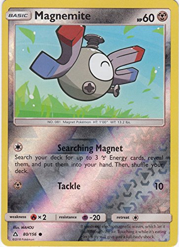 PokemonMagnemite - 80/156 - Common - Reverse Holo - Sun & Moon: Ultra Prism