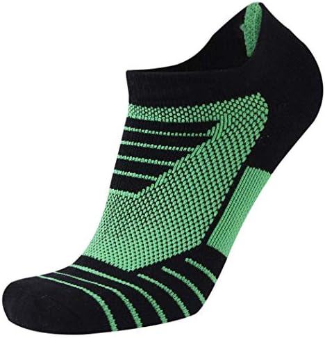 HAPYCEO Athletic Performance Cushioned Blister Resist No Show Running Cycling Socks for Men and Women