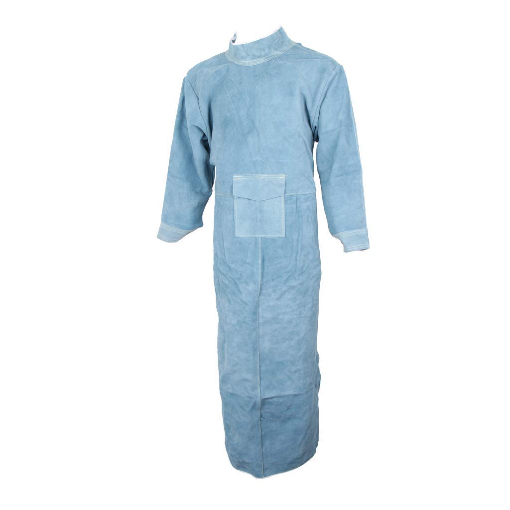 Tablier de Protection de Soudage en Cuir de Vachette Soudure Tablier de Protection Vêtement de Sécurité