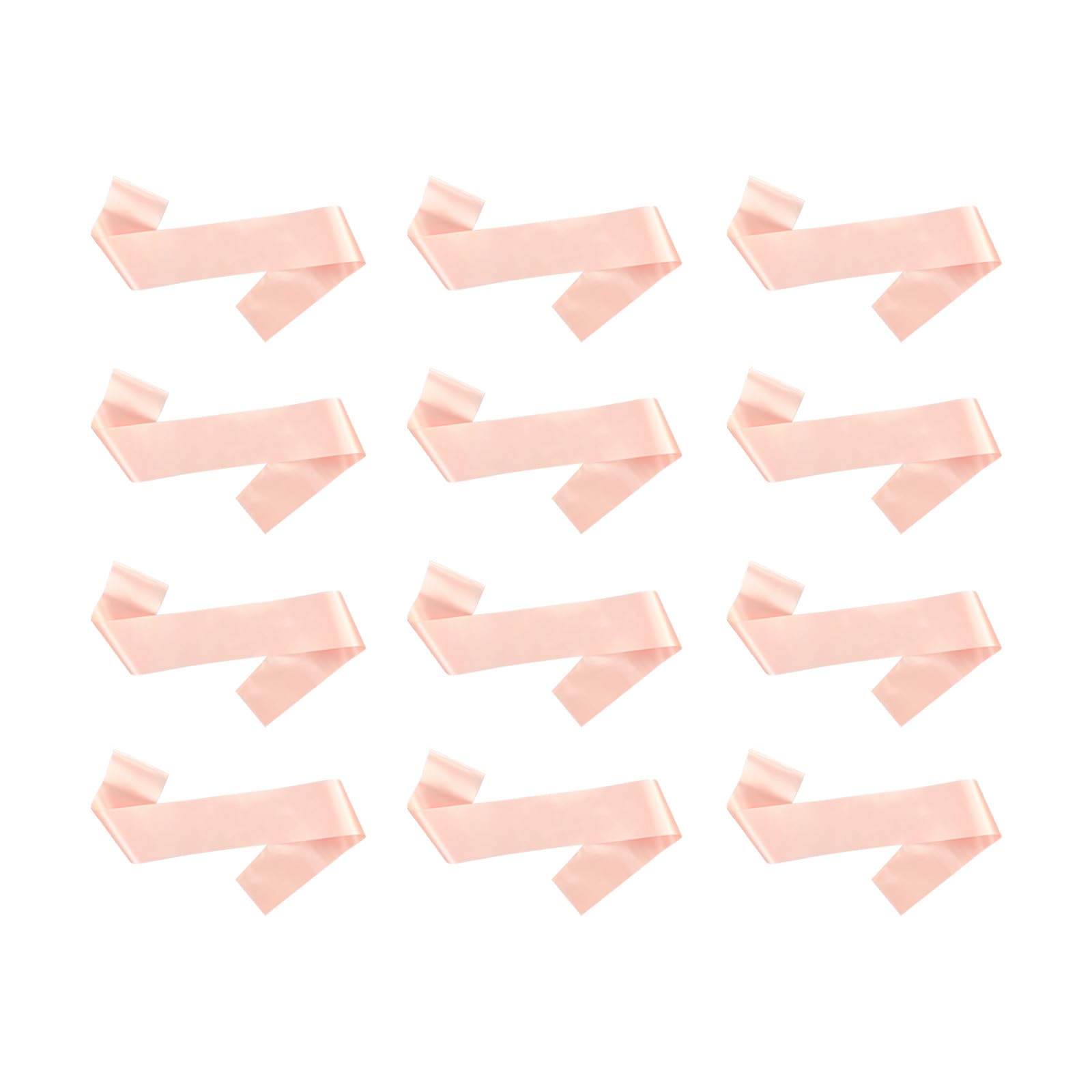 Carotoe Champagne Multipurpose Adjustable Party Straps Accessories For Weddings Birthdays Soft Satins Materials Blanks Sashes Customizable Party Shoulder Straps