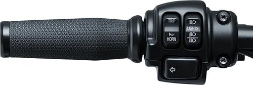 Miniatura 5 de Kuryakyn 5943 Empuñaduras de manillar trilladora para acelerador y embrague, control electrónico del acelerador motocicletas Harley-Davidson