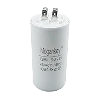 Vista 3 de 30uF 30 MFD CBB60 Condensador de funcionamiento compatible con motor de bomba de agua de lavadora Motor monofásico