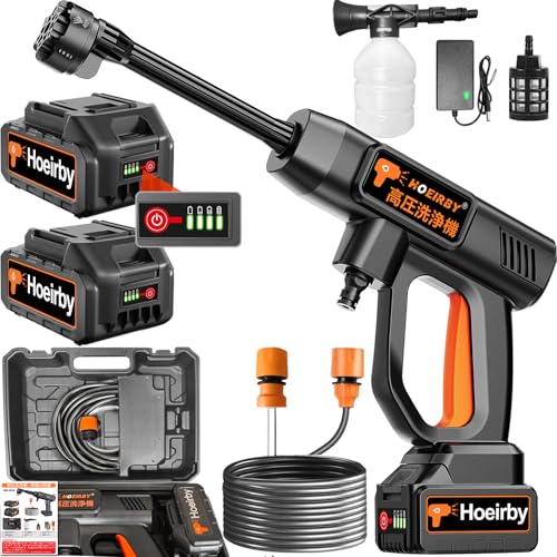 高圧洗浄機【2025新昇級版モデル 】高圧洗浄機 コードレス 充電式 8MPa...