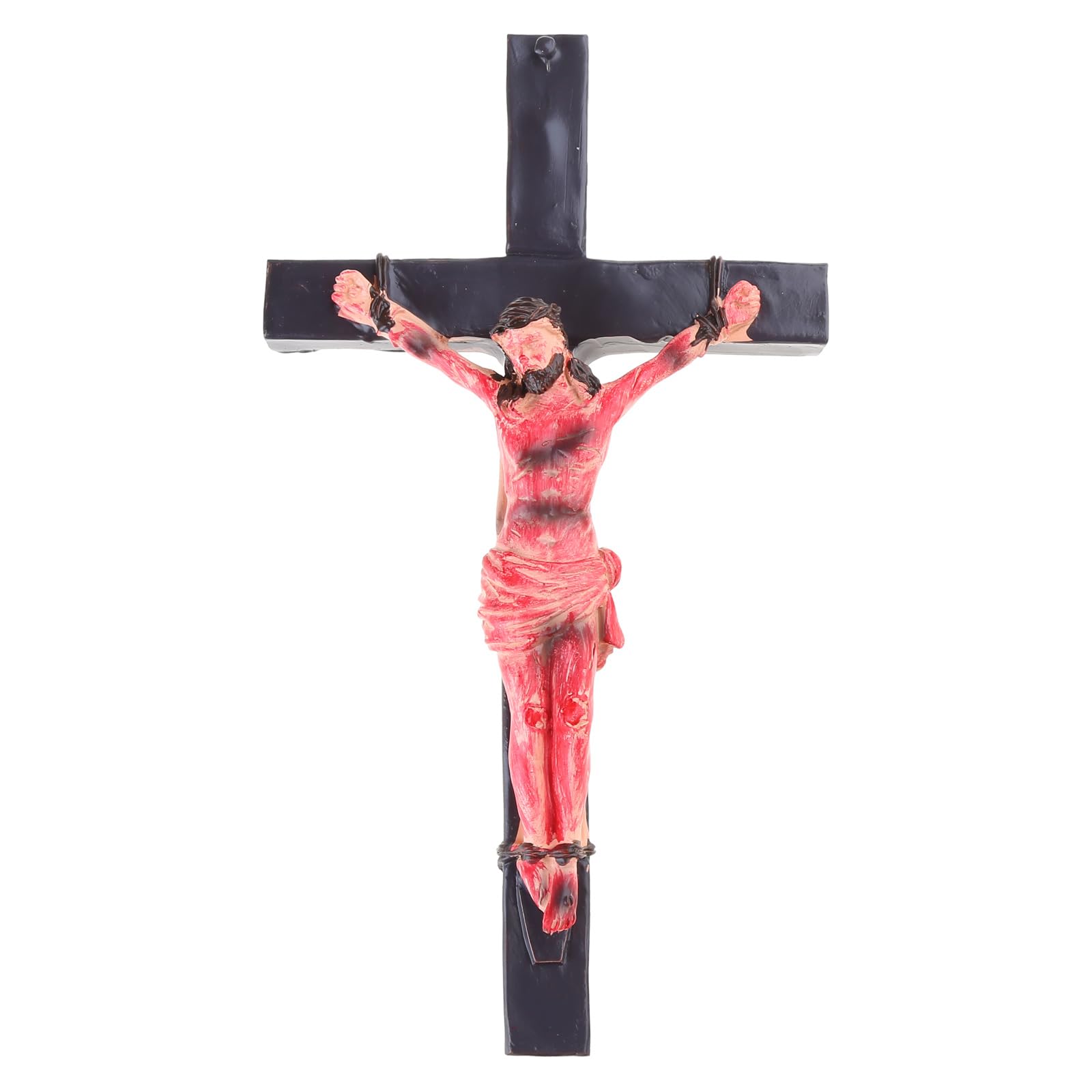 Fahoujs Crucifix Wall Wooden Catholic Wall Hanging For Office Church Decorations Prayer Religious Gift Church Cross