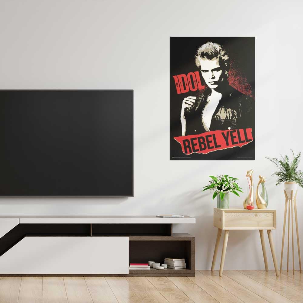 Snapklik.com : Billy Idol - Rebel Yell Poster - Officially Licensed ...