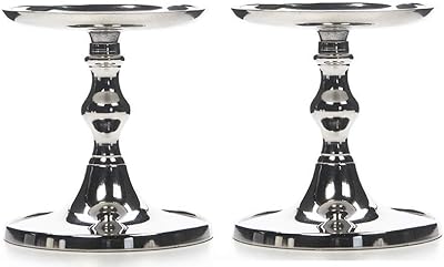 Amazon Com Danya B Kf102 Decorative Indoor Outdoor Round Waves Metal Wrought Iron Candleholder Centerpiece Home Kitchen