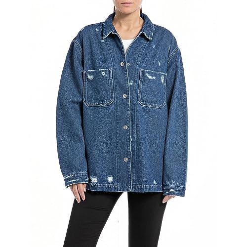Veste en jean Replay W7822 pour vos sorties décontractées en ville