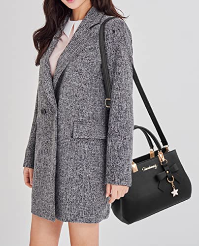Bolso Tote para mujer de cuero sintético Dreubea miniatura 2