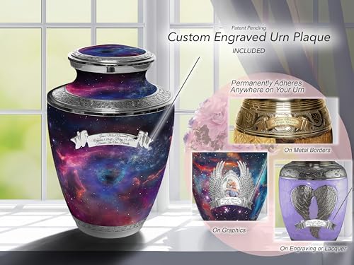 Image of Cosmic Galaxy Cremation Urns for Human Ashes Adult Female Urns for Ashes