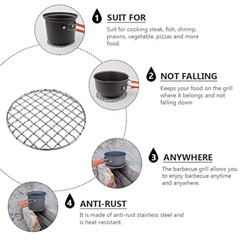 BESPORTBLE – Prateleira antiaderente para assar, grelhar, cozinhar, grelhar, grelhar, grelhar, grelh