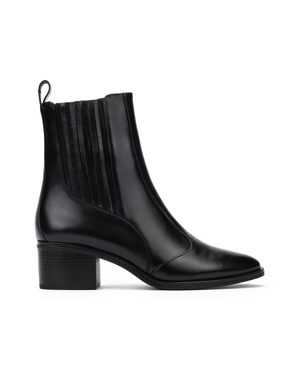MARTINELLI Zinnia Botines de Tacón Mujer | en Cuero | Cierre con Cremallera | Tacón Alto | Talla EU 35-42