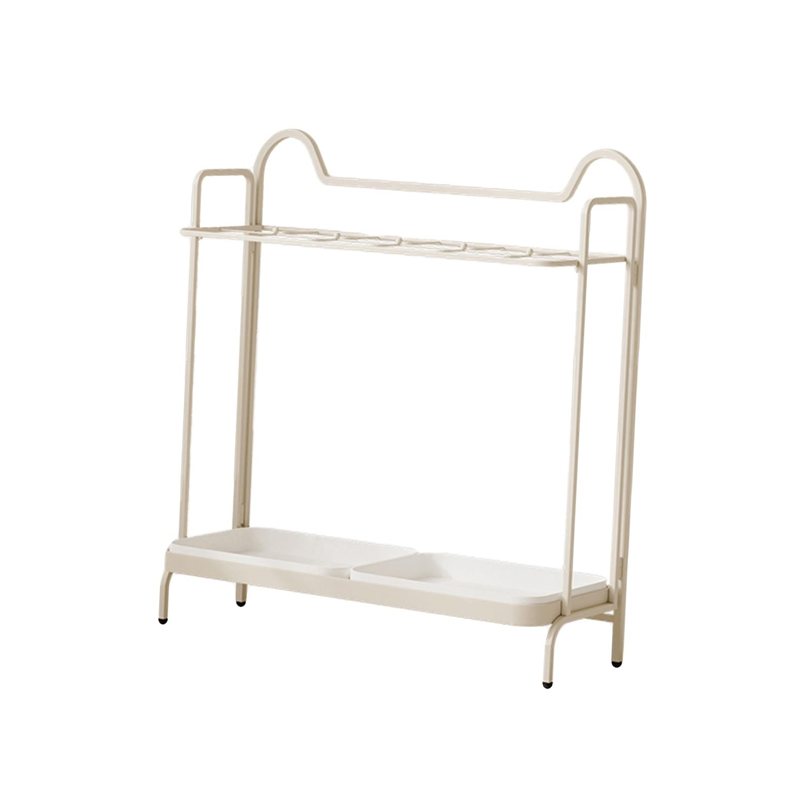GHHVFEC Umbrella Stand, 12 Separate Compartments Umbrella Holder for Entryway Office Hallway, Space Saving Rack
