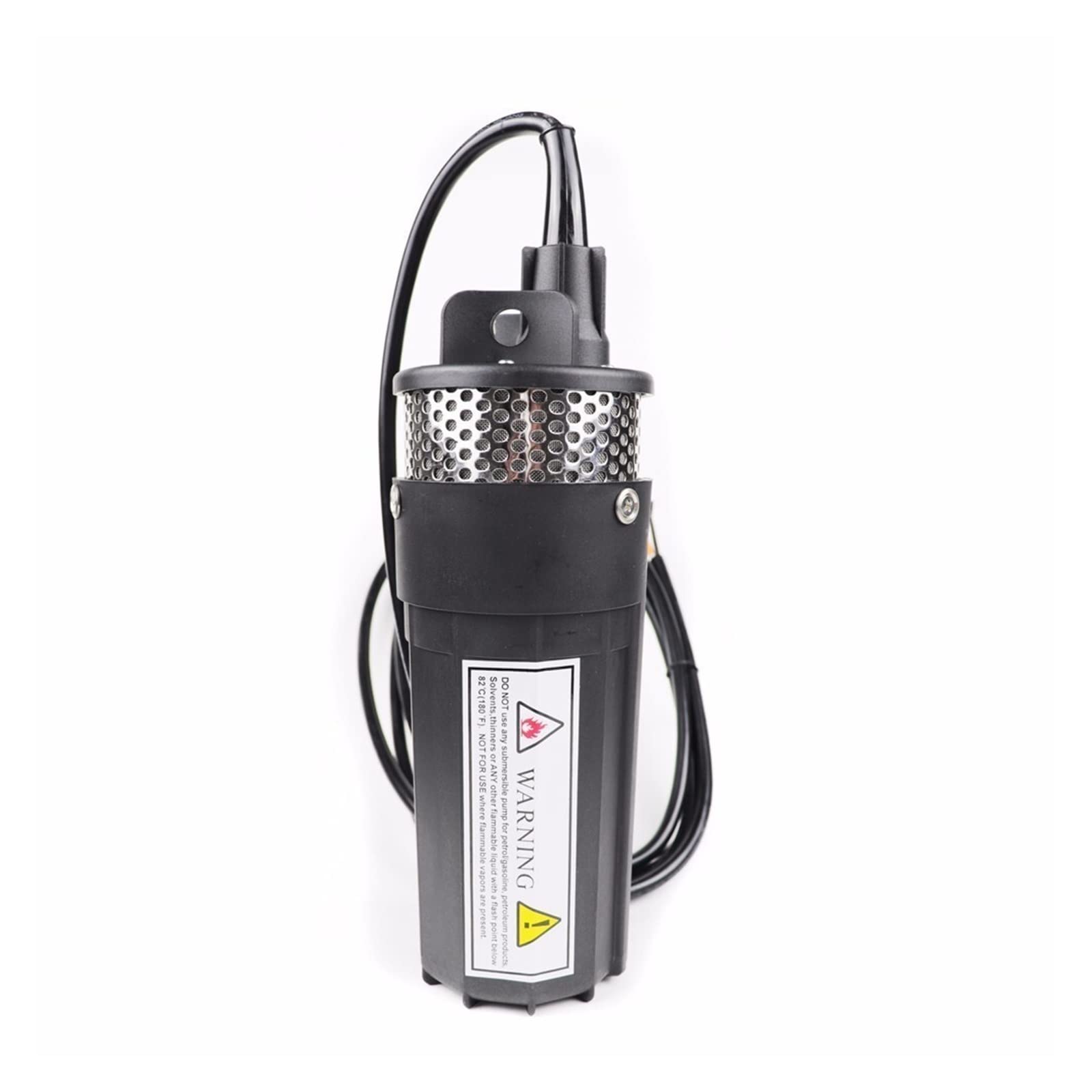 Water Pump, Solar Energy Water Pump Dc 12v/24v 360lph 70m Lift,Small Submersible Outdoor Garden Deep Well Car Wash Bilge Cleaning 12 24 V(Black 24V)