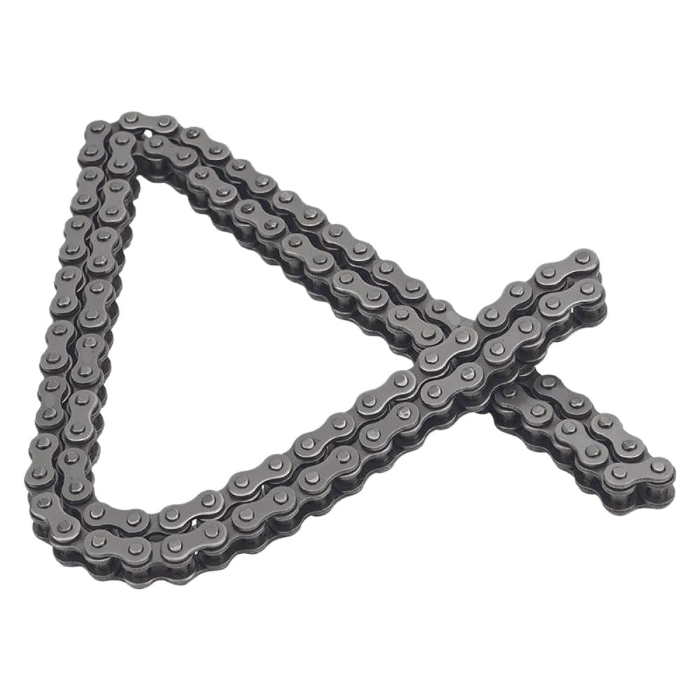 Cadena de Transmisión para Motocicleta con Rodillos de Accionamiento 110 Eslabones Compatible con XV250 V XV125 XV240 XV250S Virago SRV250
