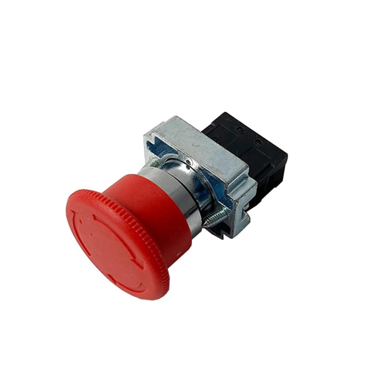 Interruptor pulsador de parada de emergencia rojo 1NC, 600 V, 10 A, 22 mm (ZB2), XB2-BS542, 5 unidades