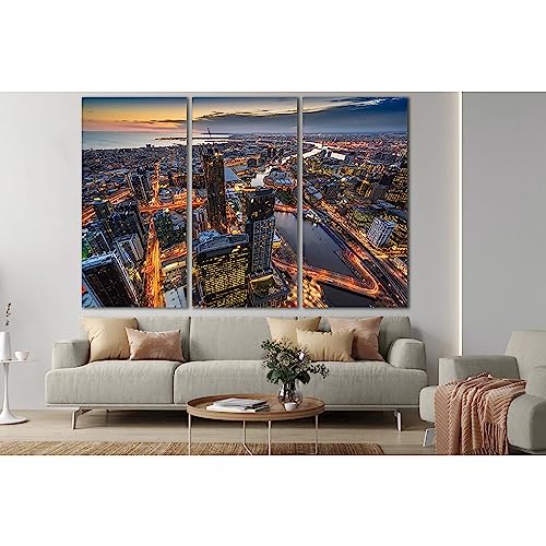 Impression sur toile grand format Melbourne pour habiller un mur vide