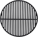 YOUFIRE Grill Grates Reversible Grill Griddle for Kamado Joe Classic I/II/III Series, Large Big Green Egg, Vision VGKSS-CC2 Gas Grill, 18 3/16