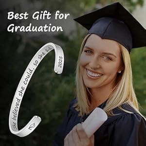 M MOOHAM Graduation Gifts for Her Him 2025, Inspirational Graduation Bracelets Class of 2025 High School College Graduation Gifts for Her with Graduation Box M MOOHAM Graduation Gifts for Her Him 2025 Inspirational Graduation Bracelets Class of 2025 High School College Graduation Gifts for Her with Graduation Box