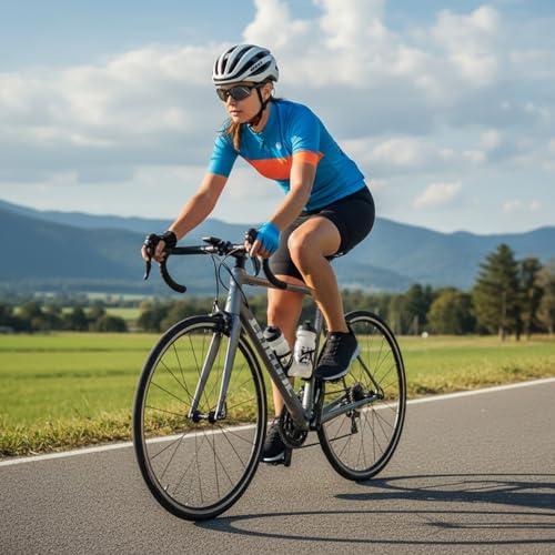 Image of Tommaso Women's Cycling Shoes with Pre-Installed SPD Cleats - Easy to Walk-in Ventilated SPD Cycling Shoes for Women's Spin Classes and Indoor Bikes - Comfortable on Foot and Toebox.