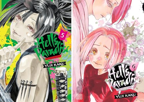 Image of Hell's Paradise: Jigokuraku Complete Vol. 1-13 Collection 13 Book Bundle Set by Yuji Kaku Plus 5 Kokuyo Campus Notebooks of Spy x Family Limited Edition