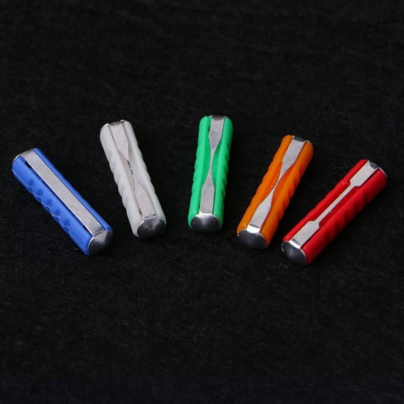 200Pcs 5A 8A 10A 16A 25A Ceramic Continental Car Fuse Set Bullet Classic 97BB