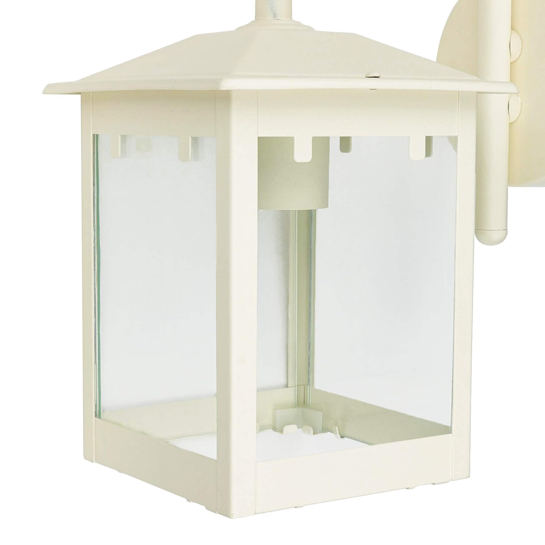 Lucande buitenwandlamp Tame, antraciet, metaal, 25 cm